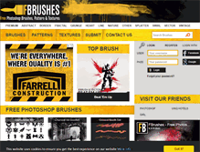 Tablet Screenshot of fbrushes.com